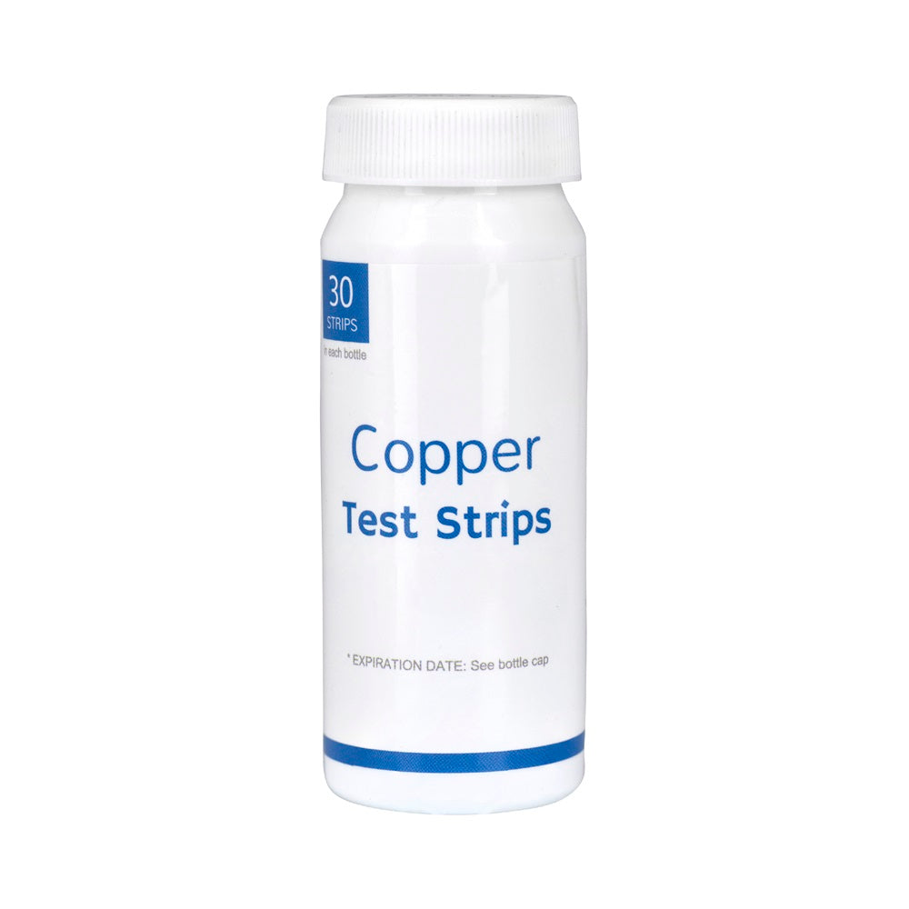 Copper test strips