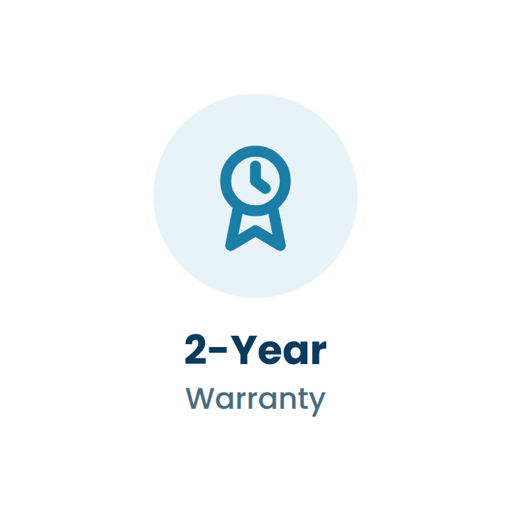 2-year warranty