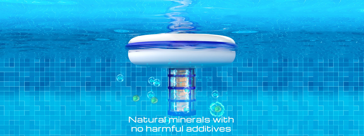 How the Pool Buoy solar pool ionizer works
